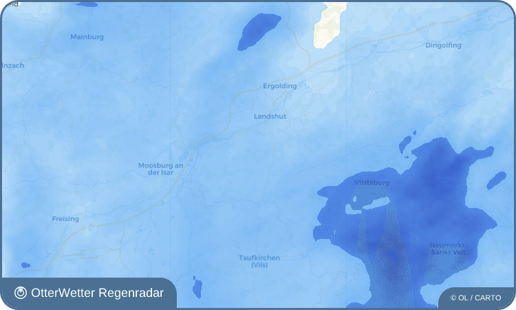 OtterWetter Regenradar-Widget Zweikirchen