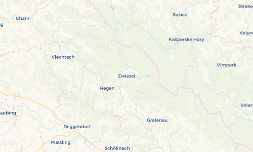 Regenradar Vorschaubild - Aktuelle Niederschläge in Zwiesel und Umgebung