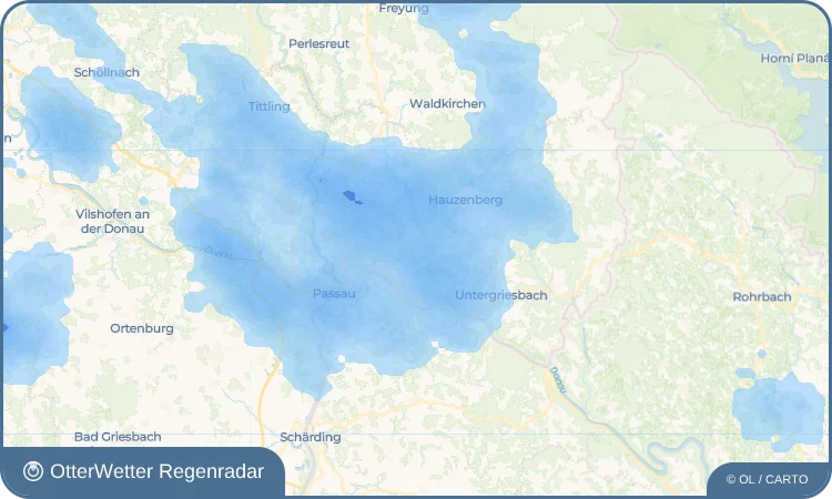 Wetter-Widget-Vorschau mit Vorhersagedaten für Zwölfling