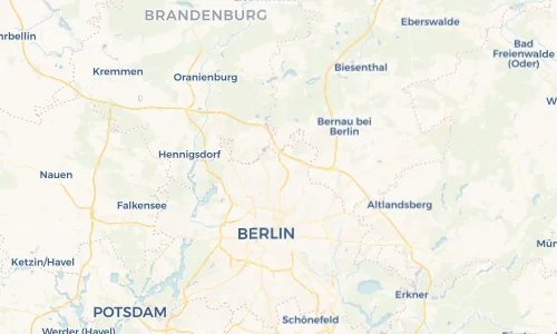 Regenradar Vorschaubild - Aktuelle Niederschläge in Anlage Schönerlinder Straße und Umgebung
