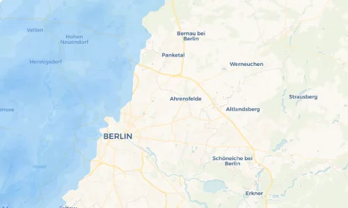 Regenradar Vorschaubild - Aktuelle Niederschläge in Gutshof Falkenberg und Umgebung