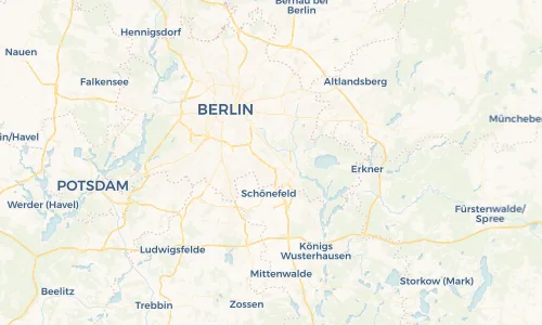 Regenradar Vorschaubild - Aktuelle Niederschläge in Johannisgärten und Umgebung