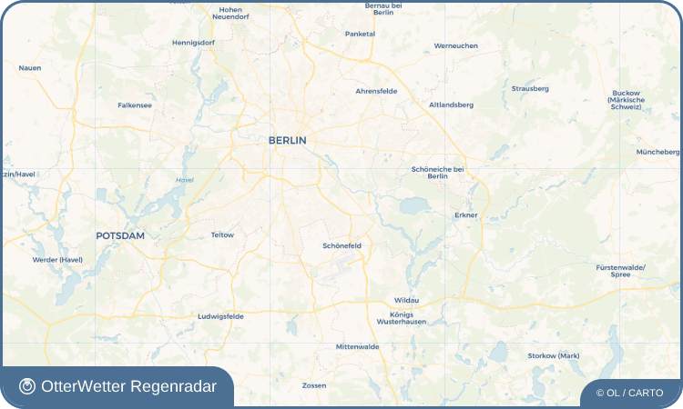 OtterWetter Regenradar-Widget Johannisgärten