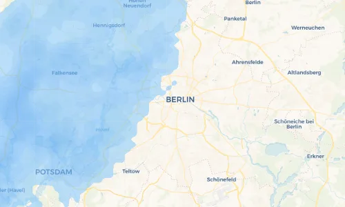 Regenradar Vorschaubild - Aktuelle Niederschläge in Lenné-Dreieck und Umgebung