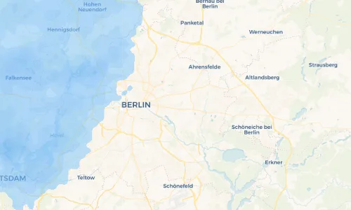Regenradar Vorschaubild - Aktuelle Niederschläge in Wohnanlage Wotanstraße und Umgebung