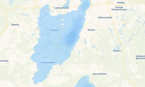 Regenradar Vorschaubild - Aktuelle Niederschläge in Alexanderdorf und Umgebung