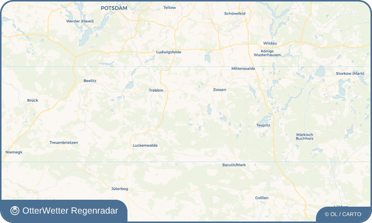 OtterWetter Regenradar-Widget Alexanderdorf