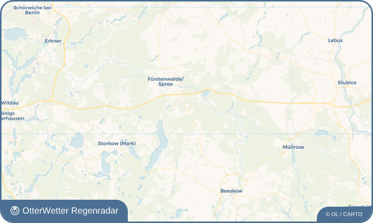 OtterWetter Regenradar-Widget Alt Golm