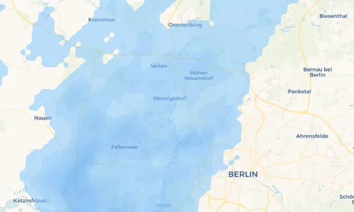 Regenradar Vorschaubild - Aktuelle Niederschläge in Anglersiedlung und Umgebung