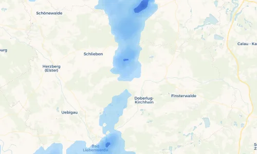 Regenradar Vorschaubild - Aktuelle Niederschläge in Arenzhain und Umgebung