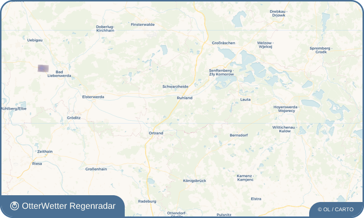 OtterWetter Regenradar-Widget Arnsdorf