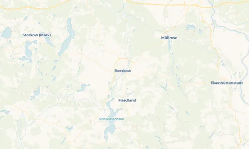 Regenradar Vorschaubild - Aktuelle Niederschläge in Bahrensdorf und Umgebung