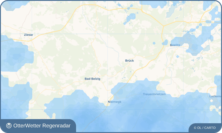 Wetter-Widget-Vorschau mit Vorhersagedaten für Baitz