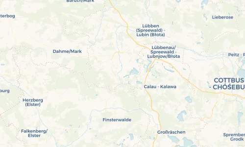 Regenradar Vorschaubild - Aktuelle Niederschläge in Beesdau und Umgebung