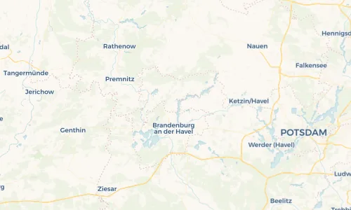 Regenradar Vorschaubild - Aktuelle Niederschläge in Beetzsee und Umgebung