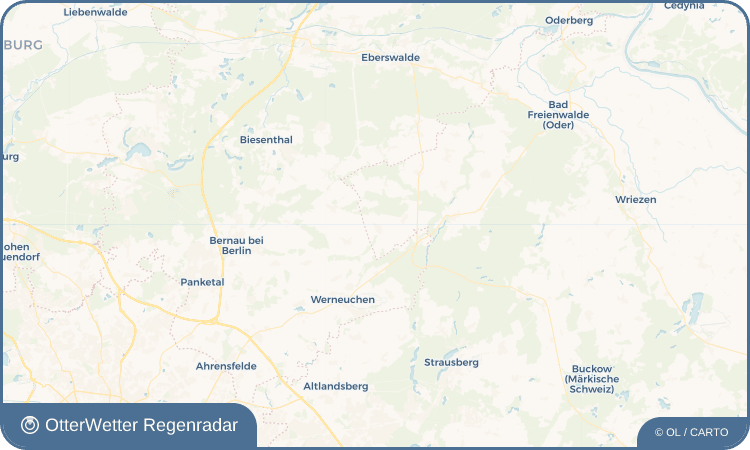 OtterWetter Regenradar-Widget Beiersdorf