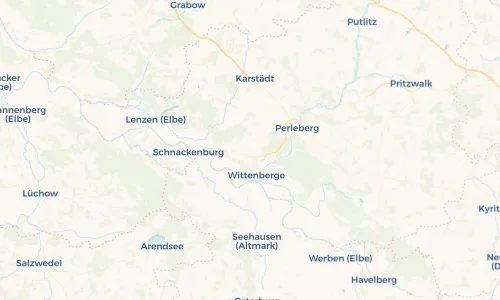Regenradar Vorschaubild - Aktuelle Niederschläge in Bentwisch und Umgebung