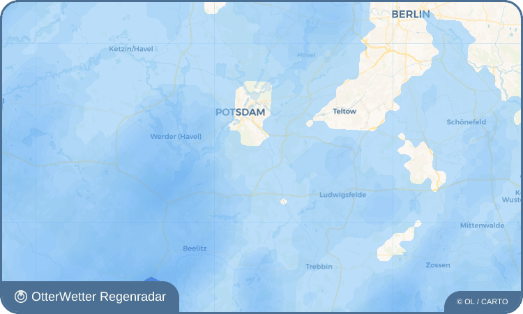 OtterWetter Regenradar-Widget Bergholz-Rehbrücke