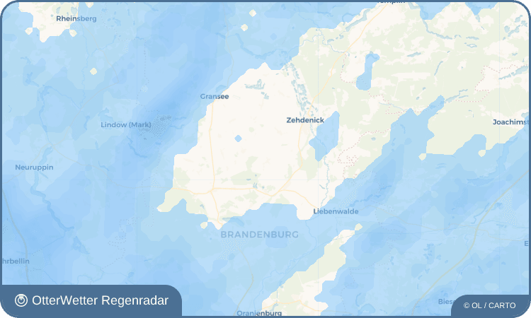 OtterWetter Regenradar-Widget Bergsdorf