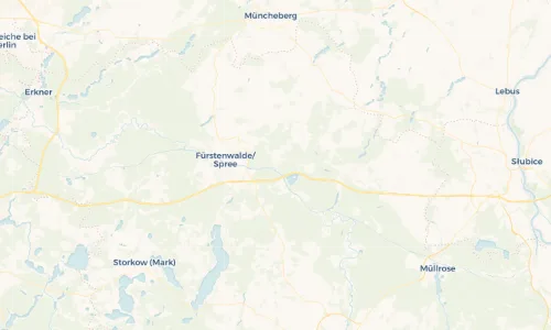 Regenradar Vorschaubild - Aktuelle Niederschläge in Berkenbrück und Umgebung