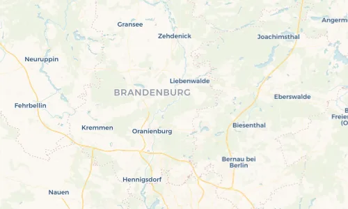 Regenradar Vorschaubild - Aktuelle Niederschläge in Bernöwe und Umgebung