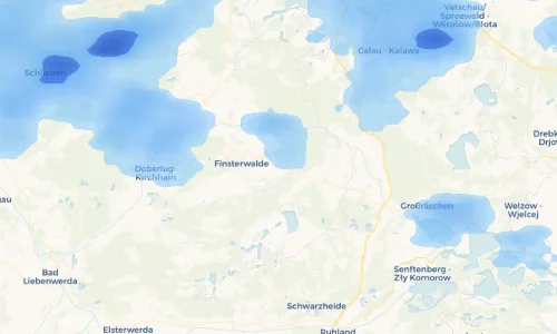 Regenradar Vorschaubild - Aktuelle Niederschläge in Betten und Umgebung
