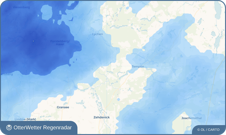 Widget-Vorschau für Beutel Wetter-Widget-Vorschau mit Vorhersagedaten für Beutel