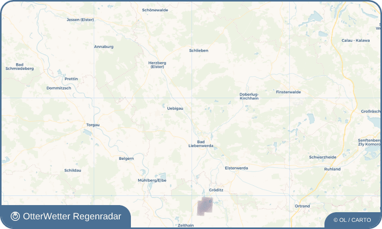 Wetter-Widget-Vorschau mit Vorhersagedaten für Beutersitz