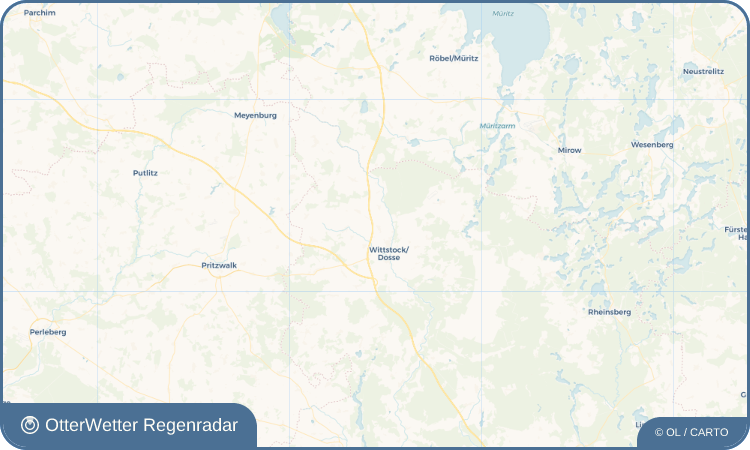 OtterWetter Regenradar-Widget Biesen