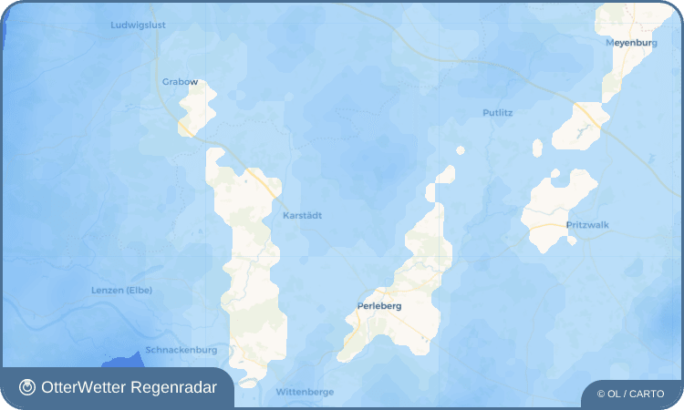 Wetter-Widget-Vorschau mit Vorhersagedaten für Blüthen