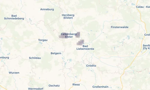 Regenradar Vorschaubild - Aktuelle Niederschläge in Bönitz und Umgebung