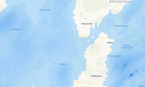 Regenradar Vorschaubild - Aktuelle Niederschläge in Börnicke und Umgebung