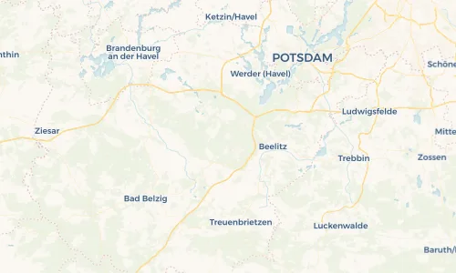Regenradar Vorschaubild - Aktuelle Niederschläge in Borkwalde und Umgebung