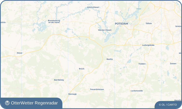 Widget-Vorschau für Borkwalde Wetter-Widget-Vorschau mit Vorhersagedaten für Borkwalde