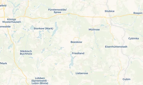 Regenradar Vorschaubild - Aktuelle Niederschläge in Bornow und Umgebung