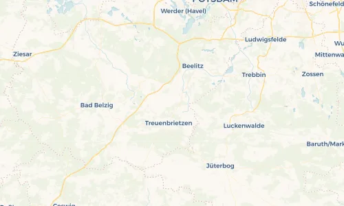 Regenradar Vorschaubild - Aktuelle Niederschläge in Brachwitz und Umgebung