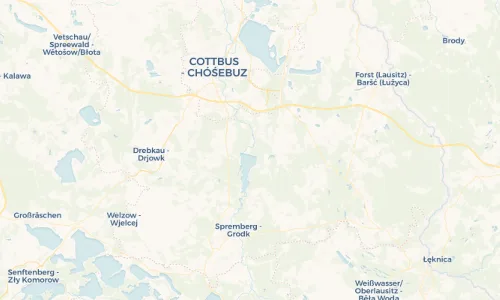 Regenradar Vorschaubild - Aktuelle Niederschläge in Bräsinchen - Brjazynka und Umgebung