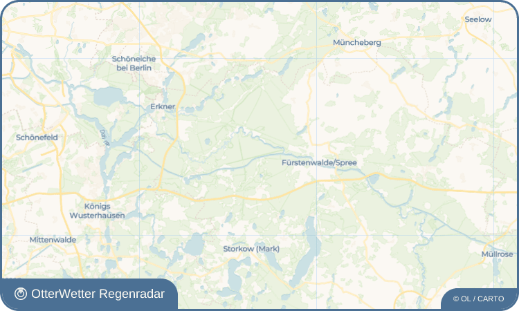 OtterWetter Regenradar-Widget Braunsdorf