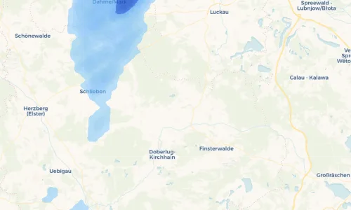 Regenradar Vorschaubild - Aktuelle Niederschläge in Brenitz bei Sonnewalde und Umgebung