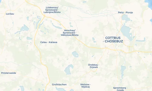 Regenradar Vorschaubild - Aktuelle Niederschläge in Briesen - Brjaze und Umgebung
