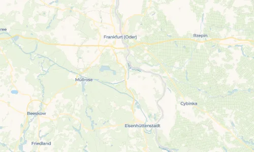 Regenradar Vorschaubild - Aktuelle Niederschläge in Brieskow-Finkenheerd und Umgebung