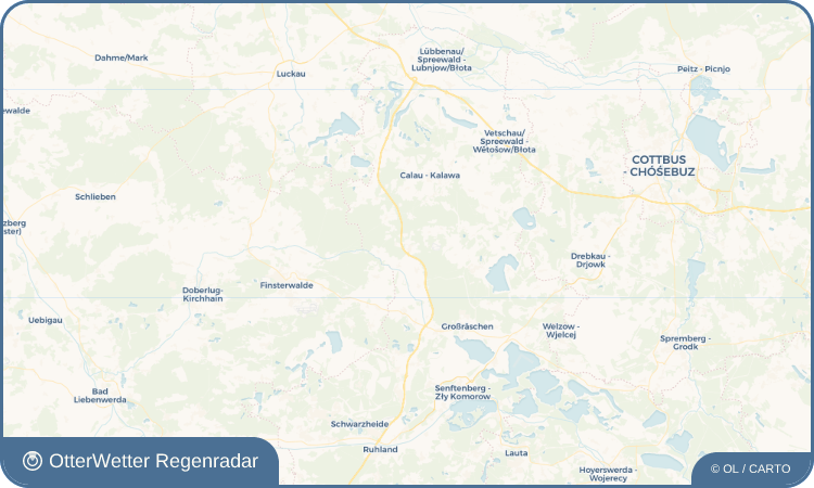 OtterWetter Regenradar-Widget Bronkow