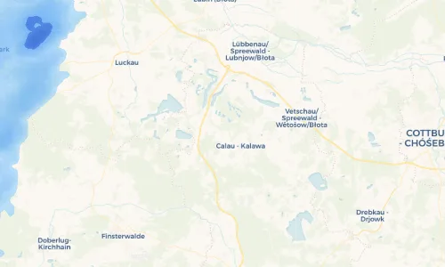 Regenradar Vorschaubild - Aktuelle Niederschläge in Buckow - Bukow und Umgebung