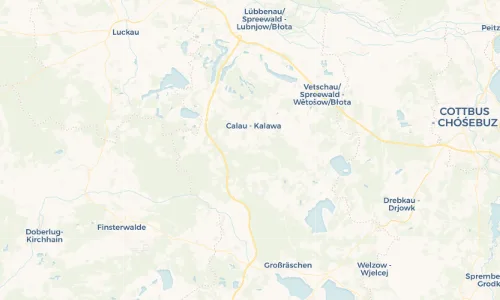 Regenradar Vorschaubild - Aktuelle Niederschläge in Cabel - Kobłej und Umgebung