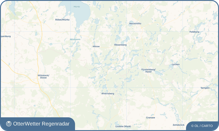 Wetter-Widget-Vorschau mit Vorhersagedaten für Canow
