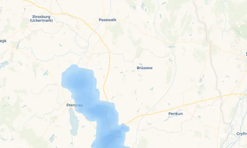 Regenradar Vorschaubild - Aktuelle Niederschläge in Carmzow und Umgebung