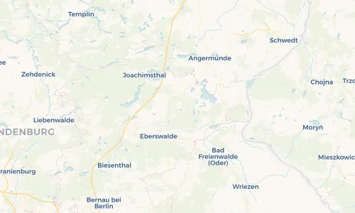 Regenradar Vorschaubild - Aktuelle Niederschläge in Chorin und Umgebung