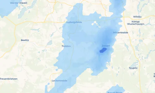 Regenradar Vorschaubild - Aktuelle Niederschläge in Christinendorf und Umgebung
