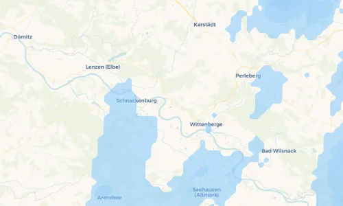Regenradar Vorschaubild - Aktuelle Niederschläge in Cumlosen und Umgebung