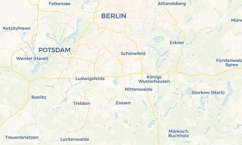 Regenradar Vorschaubild - Aktuelle Niederschläge in Dahlewitz und Umgebung